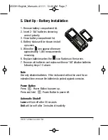 Предварительный просмотр 7 страницы Johnson Level & Tool 40-6005 Instruction Manual