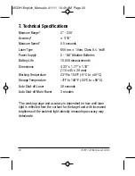 Предварительный просмотр 20 страницы Johnson Level & Tool 40-6005 Instruction Manual