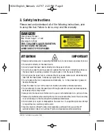 Предварительный просмотр 3 страницы Johnson Level & Tool 40-6603 Instruction Manual