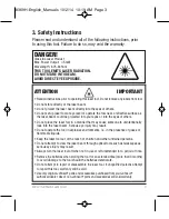 Предварительный просмотр 3 страницы Johnson Level & Tool 40-6645 Instruction Manual