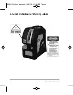 Предварительный просмотр 4 страницы Johnson Level & Tool 40-6645 Instruction Manual