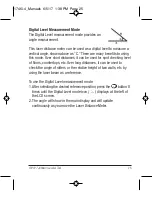 Предварительный просмотр 25 страницы Johnson Level & Tool LDM195 Instruction Manual