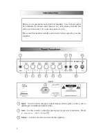 Предварительный просмотр 2 страницы Johnson Musical Instruments T15-R Owner'S Manual