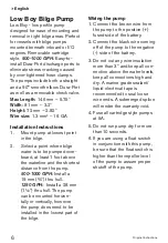 Preview for 6 page of Johnson Pump 32-33103LB-01 Instruction Manual