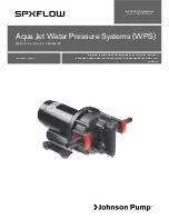 Johnson Pump Aqua Jet WPS 2.9 Instruction Manual preview