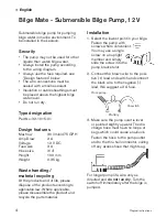 Preview for 4 page of Johnson Pump Bilge Mate Instruction Manual