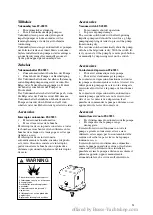 Preview for 21 page of Johnson Pump F5B-19 12 V DC Instruction Manual