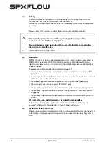 Preview for 12 page of Johnson Pump SPX Flow CombiBlocHorti Series Instruction Manual