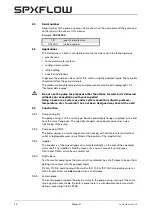 Preview for 16 page of Johnson Pump SPX Flow CombiBlocHorti Series Instruction Manual