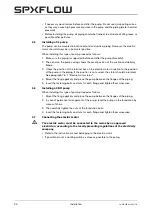 Preview for 26 page of Johnson Pump SPX Flow CombiBlocHorti Series Instruction Manual