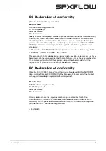 Preview for 3 page of Johnson Pump SPX Flow CombiLineBloc Instruction Manual