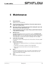 Preview for 31 page of Johnson Pump SPX Flow CombiLineBloc Instruction Manual