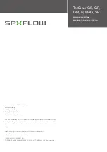 Preview for 24 page of Johnson Pump SPX FLOW TopGear GM Instruction Manual