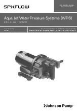 Johnson Pump SPX FLOW WPS 2.9 Instruction Manual preview