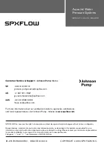 Preview for 52 page of Johnson Pump SPX FLOW WPS 2.9 Instruction Manual