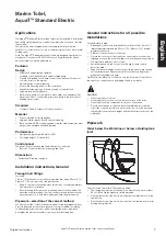 Предварительный просмотр 3 страницы Johnson Pump SPXFLOW AquaT Standard Electric Comfort Instruction Manual