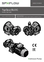 Johnson Pump SPXFLOW TG BLOC15-50 Instruction Manual preview