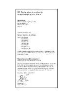 Preview for 2 page of Johnson Pump TG GS15-50 Instruction Manual