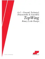 Preview for 1 page of Johnson Pump Top Wing Series Manual