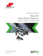 Johnson Pump WD 2.9 Instruction Manual preview