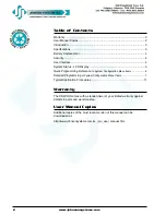 Preview for 2 page of JOHNSON SYSTEMS CS-IPRO User Manual