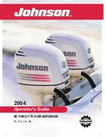 Johnson 115 2005 Operator'S Manual preview