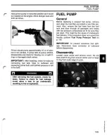 Предварительный просмотр 150 страницы Johnson 15 2004 Service Manual