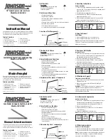 Preview for 1 page of Johnson 1888-1900 Instruction Manual