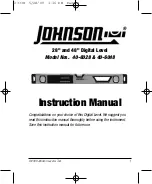 Johnson 40-6028 Instruction Manual preview