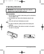 Preview for 4 page of Johnson 40-6028 Instruction Manual