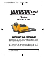 Johnson 40-6624 Instruction Manual предпросмотр