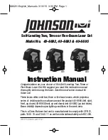 Preview for 1 page of Johnson 40-6692 Instruction Manual