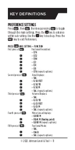 Preview for 15 page of Johnson CALC-0000 Operator'S Manual