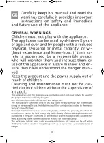 Preview for 8 page of Johnson Ciclone Instructions For Use Manual