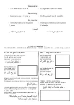 Preview for 28 page of Johnson Digital Ceramic Instructions For Use Manual