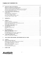 Предварительный просмотр 6 страницы Johnson DM3474 Service Manual