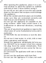 Preview for 42 page of Johnson Estate Instructions For Use Manual