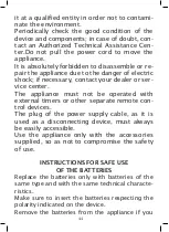 Preview for 44 page of Johnson Estate Instructions For Use Manual