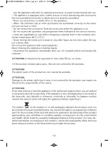 Preview for 14 page of Johnson Jolly Instructions For Use Manual