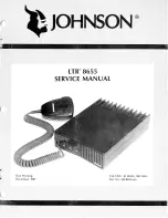 Johnson LTR 8655 Service Manual предпросмотр