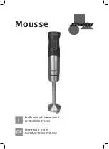 Johnson Mousse Instructions For Use Manual preview