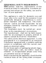 Preview for 13 page of Johnson Paranza Instructions For Use Manual