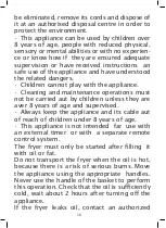 Preview for 16 page of Johnson Paranza Instructions For Use Manual