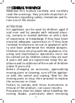 Preview for 16 page of Johnson Pianeta Instructions For Use Manual