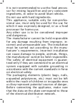 Preview for 19 page of Johnson Pianeta Instructions For Use Manual