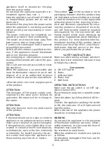 Preview for 6 page of Johnson REGINA Instructions For Use Manual