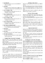 Preview for 9 page of Johnson RSV125 Instructions For Use Manual