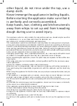 Preview for 13 page of Johnson Sbattitore Instructions For Use Manual