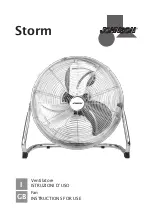 Предварительный просмотр 1 страницы Johnson Storm Instructions For Use Manual