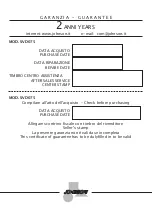 Preview for 16 page of Johnson SVD075 Instructions For Use Manual